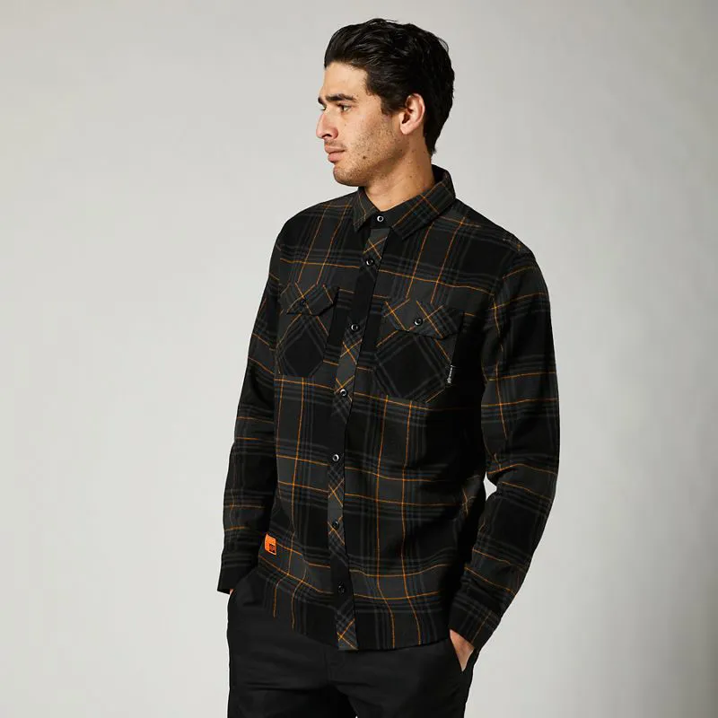 Fox Traildust Flannel Black-2